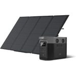 Générateur solaire avec panneau solaire-EF ECOFLOW DELTA MAX 2016Wh avec 400W panneau solaire portable-Groupe électrogène