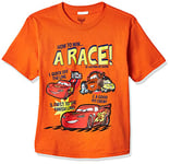 Disney Boys' Cars How to Win a Race Tee Maternity Blouse, Orange, 5 Years