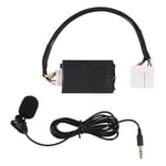 Car Radio Audio Adapter Bluetooth Aux Cable Microphone Handsfree for 4599