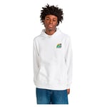 Quiksilver Element Farm - Sweat à Capuche - Homme - S - Blanc.