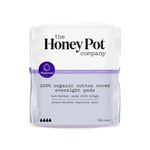 Organic Overnight Pads 12 Count by The Honey Pot