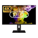 PIXL CM28F10 28 Inch 4K Monitor, LED Widescreen, 2160p, 5ms Response T