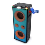 Enceinte Bluetooth Muse M-1958DJ Party Box avec CD, USB, Radio FM,500W,, Microphone, Télécommande+clé USB 32Go