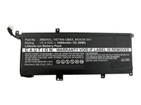 Coreparts - Batteri Til Bærbar Pc - Litiumion - 3400 Mah - 52.4 Wh - Svart - For Hp Envy X360 Laptop M6-Aq003dx, M6-Aq005dx, M6-Aq105dx, M6-Ar004dx, M6-W102dx