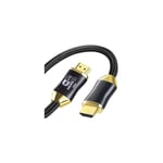 HDMI-Kabel 3M 8K 60Hz 4K 120Hz, Trasselfri och Förstärkt