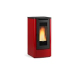 Poêle à granules canalisable Extraflame Dahiana Plus vfs 10 kW Bordeaux