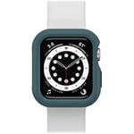 OtterBox All Day Watch Bumper for Apple Watch Series SE (2nd/1st gen)/6/5/4-44mm, Shockproof, Drop proof, Sleek Protective Case for Apple Watch, Guards Display and Edges, Green/Blue