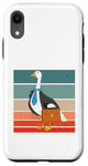 iPhone XR Funny Business goose animal Bird corporate goose fashion Case