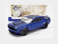 1:18 SOLIDO Dodge Challenger R/T Scat Pack 2023 Blue Black SL1805710 Model