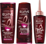 L'Oreal Paris Elvive Full Resist Anti Hair-Fall Shampoo, Conditioner and Serum 