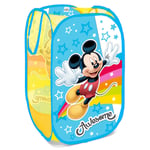 Disney Mickey Girl Bedroom Pop Up Folding Car Organizer Toys Storage Basket S91