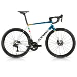 Colnago C68-R Dura Ace Di2 ENVE Carbon Road Bike - White Blue Gold / 53cm HRWP