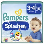 PAMPERS Splashers vaipat, 6 - 11 kg, 12 kpl