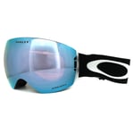 Oakley Mens Ski Goggles Flight Deck OO7050-20 Matt Black Prizm Sapphire Iridium - One Size