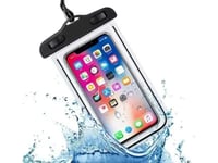 Pochette Etanche pour iPhone 14 Pro Max 14 Plus 13 Pro Max 12 mini 12 Pro Max - Sac Waterproof Noir Sport Natation - E.F.Connection