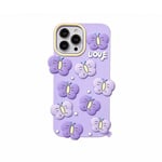 Trolsk Purple Cover perhosilla (iPhone 11)