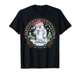 Vintage Yeti Christmas Abominable Snowman Holiday Adventure T-Shirt