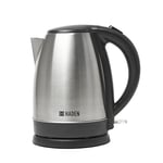 Haden Iver Electric Kettle - Silver 1.7L Stainless Steel Kettle with Auto Shut-Off - Boil-Dry Protection, and 360° Swivel Base – Lightweight & Stylish Cordless Kettle for Modern Kitchens