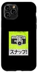 Coque pour iPhone 11 Pro Green Sunappu! (Snap!) Graphique vert vintage