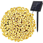 Solar Fairy Lights Outdoor, Brizlabs 22m 200 Led Solar Fairy Lights Jul Vattentät utomhus Fairy Lights 8 lägen Solar Lighting Decoration For Ga