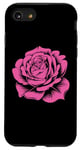 iPhone SE (2020) / 7 / 8 cute floral rose graphic Beautiful pink flower plant simple Case