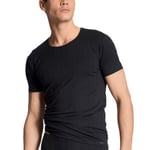 Calida Pure and Style T-shirt Svart bomull XX-Large Herr