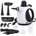 KOITAT Portable Steam Cleaner, Hand Held steamers for cleaning house, Home Multi Purpose - 10-Piece Accessory Kit for Sofa, Carpets, Upholstery