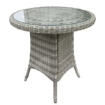 John Lewis Dante Glass Top Garden Bistro Table