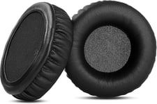 Coussinets d'oreille de rechange professionnels compatibles avec Sony MDR-ZX100 ZX110 ZX300 ZX310 V150 V300 ZX102DPV Dr BT101 avec cuir protéiné plus doux et mousse à mémoire de forme