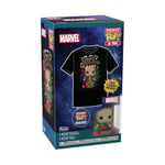 Pocket Pop! & Tee - Les Gardiens De La Galaxie - Holiday Groot Taille Xl