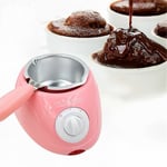 Chocolat chaud durable Melting Pot Fondue électrique Fondue Machine Set Outil de bricolage