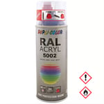 Dupli Color Acrylique Spray Ral 9010 Vernis Bombe Aérosol Blanc Mat 400ml