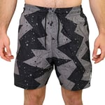 Nike J 7" Poolside Short Sport Shorts - Smoke Grey/White, M