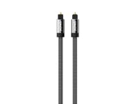 Sinox Pro X Optisk Digitalt Kabel. 1,5M. Sort