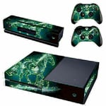 9 Style PVC Skin Decal Cover Sticker Fit XBox One Gaming Console Controller po