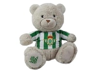 CyP Brands- Betis, Peluche, Ours, poupée, T-Shirt Real Betis, Couleur Marron, Produit Officiel