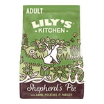 Lily’s Kitchen Fabriqué à partir d’ingrédients naturels Adulte Aliments secs pour chiens Hachis parmentier à l’agneau Équilibré Recette sac de 2.5kg