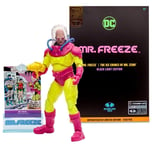 DC Multiverse Mr Freeze Black Light Gold Label 7" Inch Scale Action Figure 💥