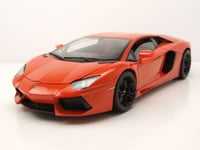 Lamborghini Aventador LP700-4 2011 Orange Metallic Modellauto 1:18 Welly