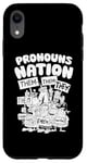 iPhone XR Pro Pronouns Nouns - Gender Trans Pride Queer Nonbinary Case