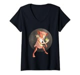 Womens Harry Potter Dobby's House Elf Magic V-Neck T-Shirt