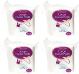 Cotton Tree Large Pads 40 Pack x4 (160 total) 100 % Cotton Facial First Aid Baby