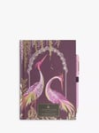 Sara Miller B6 Birds Notebook & Pen, Purple