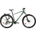 Hardtail MTB Kross Hexagon 4.0 EQ Green/Silver S 27.5" 2024