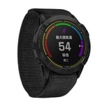 Garmin Fenix ​​6X / Fenix ​​6X Pro / Fenix ​​5X / Fenix ​​5X Plus / Fenix ​​3, etc. Klockarmband i nylon, 26mm - Svart