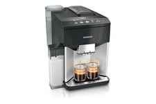 Siemens EQ.500 integral TQ513D01 - automatisk kaffekokare med mjölkskummare - 15 bar - daylight silver/piano black