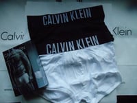 CALVIN KLEIN  INTENSE POWER   COTTON STRETCH 2 PACK TRUNK    SMALL