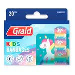 Graid Printed Plåster Kids Unicorn