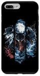 Coque pour iPhone 7 Plus/8 Plus Loup Alpha Loup-garou Meme Male Art Artwork Werewolf Wolf