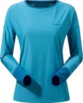 Berghaus Women's Nesna Long Sleeve Wicking Crew Baselayer T-Shirt, Navagio Bay/Seaport, 10